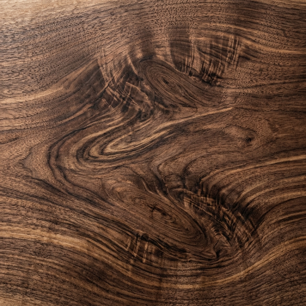 Amerikanischer Nussbaum Holztextur
